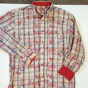 Red Ranch Western snap shirt